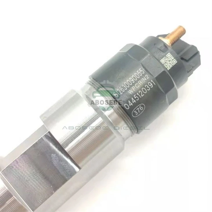 0445120391 Bosch Common Rail Injector: Moving Mass Inertia Compensation and Hydraulic-Dynamic Force Balance for High-Speed Response Stability suppliers